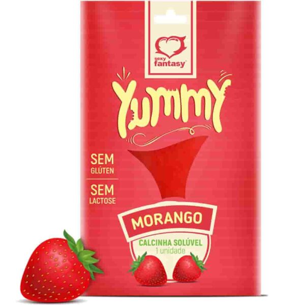 yummy calcinha morango full